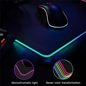 Büyük ofis RGB LED aydınlatma Mouse Pad Mat oyun Gamer Razer oyun Mousepad klavye bilgisayar Anime sümen için CSGO - Product Image 6