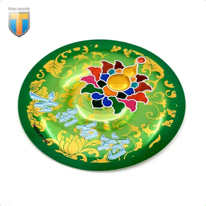 批发紫外胶印标签安全全息标志贴纸3D镜头压花标签包装 - Product Image 4