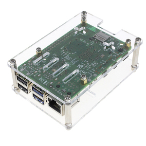 <strong>Raspberry</strong> <strong>Pi</strong> 5 Transparent Acrylic <strong>Case</strong> With Cooling Fan Compatible With <strong>Raspberry</strong> <strong>Pi</strong> 5 Official Active Cooler - Product Image 5