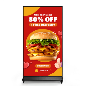 4K Full HD Vertical <strong>LCD</strong> Panel Touch Screen Light Box Big Screen Digital Poster Advertising <strong>Display</strong> with Elevator <strong>Function</strong> SDK - Product Image 3