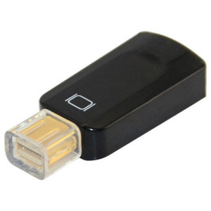 Mini DP a HDMI-Adaptador de vídeo Compatible con enchufe chapado en oro, minipuerto de pantalla macho a HDMI hembra, convertidores para MacBook Pro Air