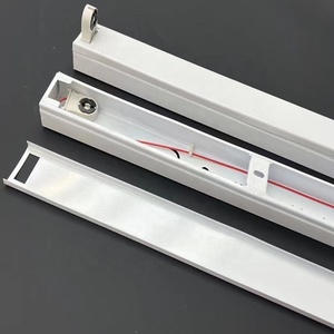 <span class=keywords><strong>T5</strong></span> T8管板条600毫米1200毫米铁/kap/更换集成发光二极管管灯灯具外壳配件板条发光二极管盖