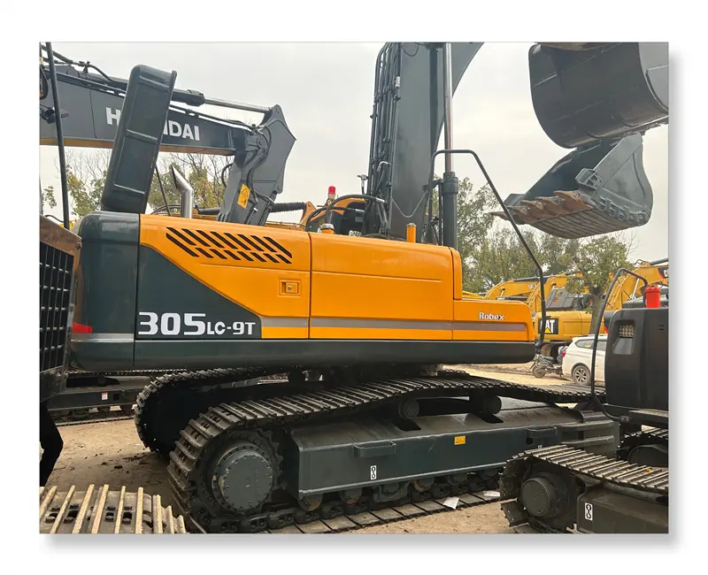 Escavadeira Hyundai 305 Usada 30 Ton Coreia Original Corrente de esteira em condições de saúde em Xangai