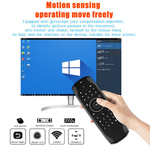 Air Mouse Mini <strong>Keyboard</strong> G7BTS Wireless Remote <strong>Control</strong> 77keys IR Learning 6-axis Gyroscope for <strong>Android</strong> TV Box H96 Max X3