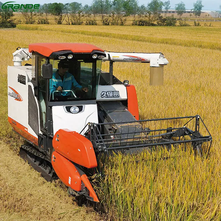 كوبوتا تستخدم حصادة 988q مع 90% جديدة آلات الحصادة الدراسة