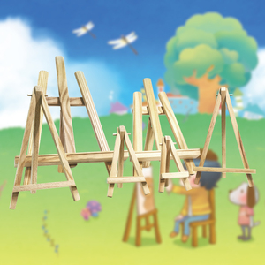 Bán Buôn Nghệ Thuật Giá Vẽ Bằng Gỗ Gấp Sơn Dầu Hội Đồng Quản Trị Bảng Đứng Trẻ Em Của Nhỏ Nhỏ Máy Tính Để Bàn Bàn Bàn Giá Vẽ - Product Image 1