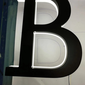 Promotion auf Outdoor Wand montage 3D Back Luminous Logo Alle Arten von Schriftarten mit Fernbedienung für die Dekoration - Product Image 2