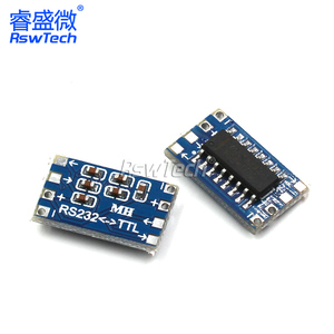 Mini MAX3232 RS232 zu TTL Serial Port Level Converter Bürsten modul anschluss MAX232 Flash ing Board - Product Image 2
