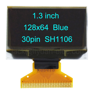 Oled 1.3 pollici 128x64 SH1106 CH1116 blu bianco 30pin P0.7 piccolo pannello del modulo display lcd OLE - Product Image 2