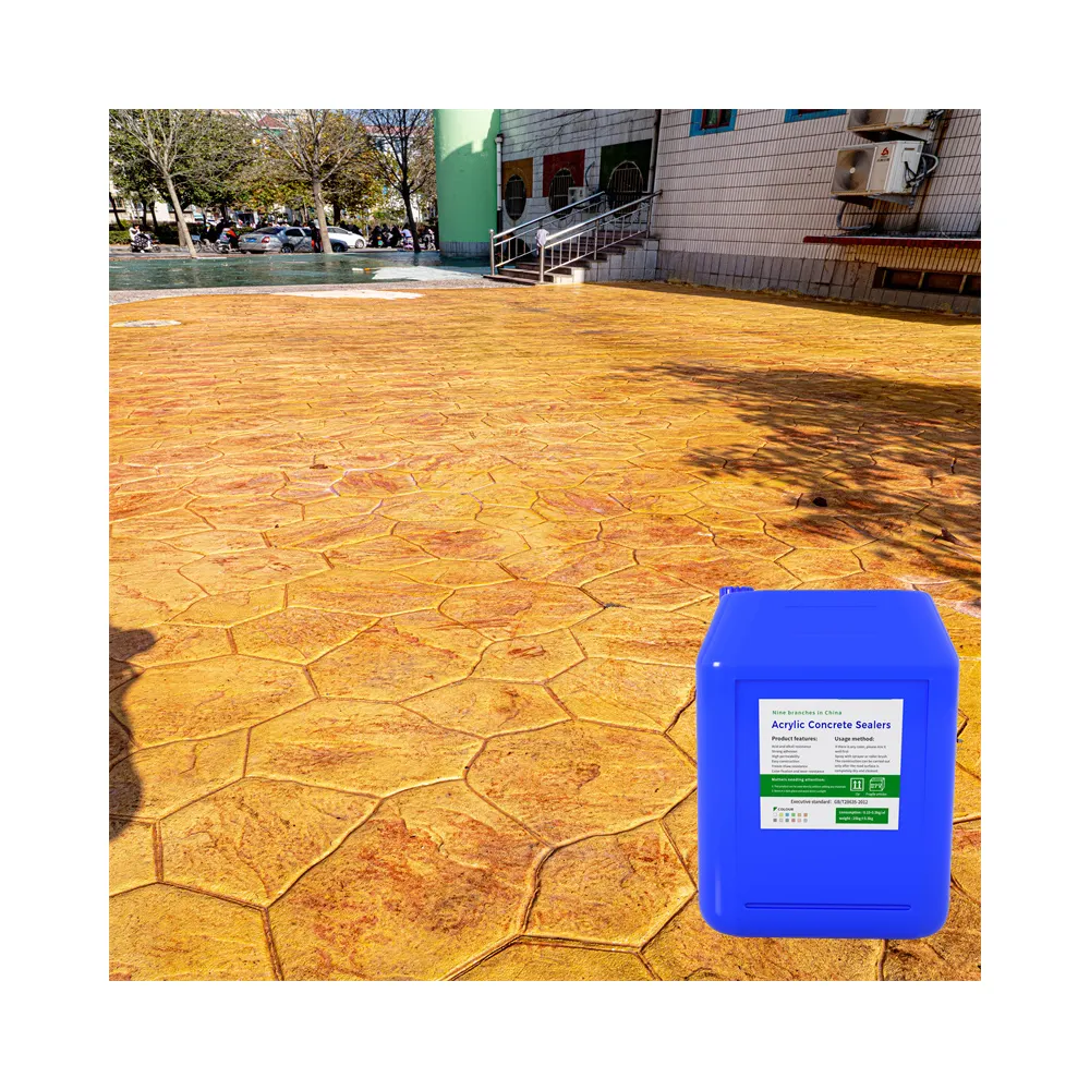 For driveway concrete sealant Transparent wet look concrete pavement sealant