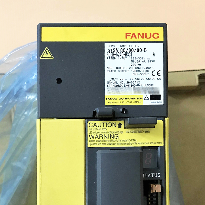 FANUC サーボ アンプ A06B 6124 H209 上部カバーない A06B-6240-H208