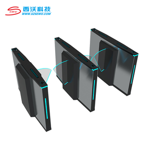 SEWO High-end Automatic Biometric Access Control High Speed Flap <strong>Security</strong> Turnstile Barrier Gate for Visitor Entrance Access - Product Image 6