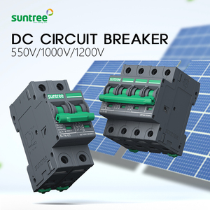 Suntree nuevo productor casa diferentes tipos de disyuntores limitadores de corriente de 4 polos