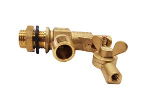 大型真鍮フロートバルブ1/2 ",工業用高圧ねじ継手 (-20 °C〜120 °C)