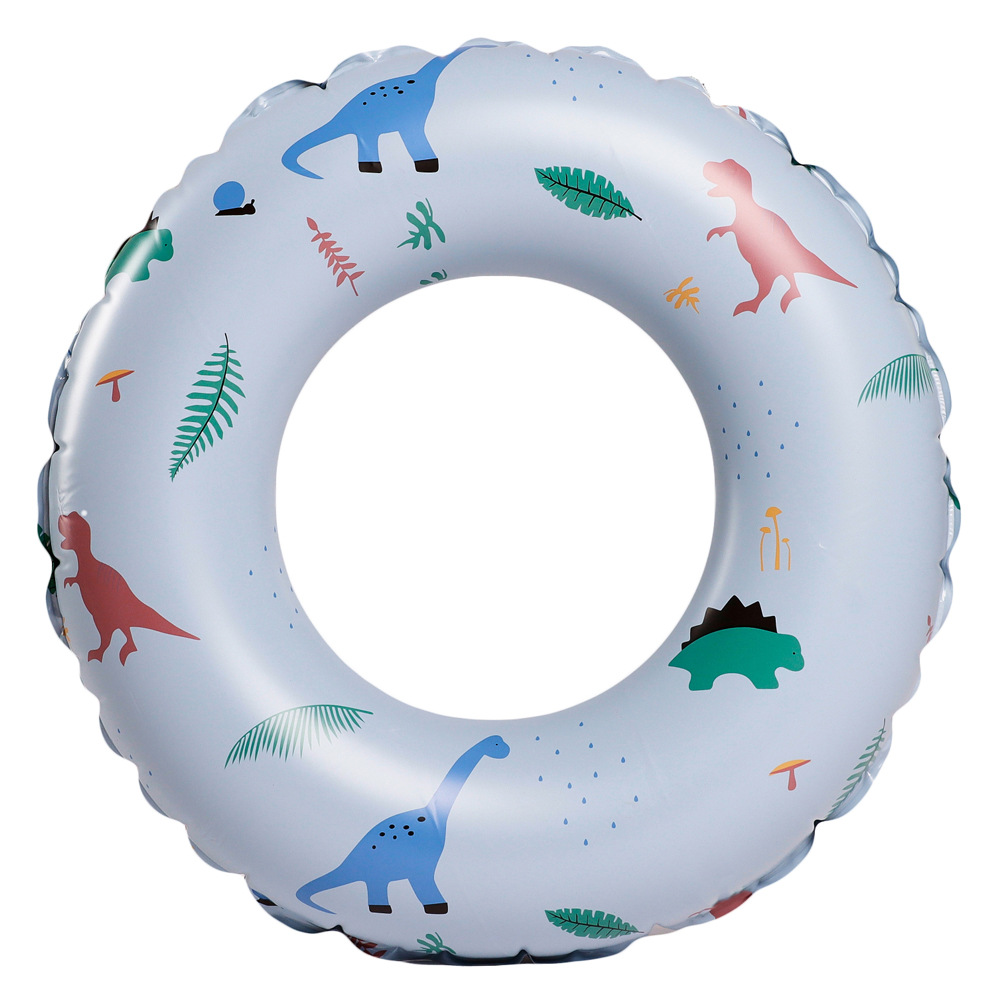 60 Retro Blue Dinosaur Ring (Ages 2-4)