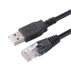 Industrial Grade USB-ETH USB Convert To Ethernet Programming Cable For HMI S7-200 Smart S7-1200/1500 FX5U Series PLC - Product Image 5