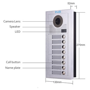 2 Wire Videophone <strong>System</strong> <strong>Intercom</strong> <strong>System</strong> <strong>Video</strong> Door Entry <strong>Systems</strong> to Access a Building/home/office - Product Image 2