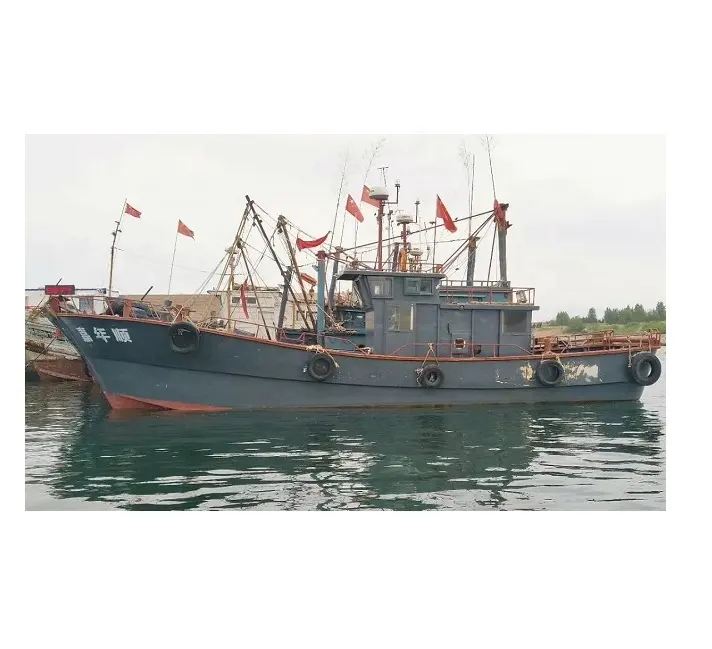 Grandsea-barco de pesca comercial de fibra de vidrio, 13,6 m, FRP, a la venta