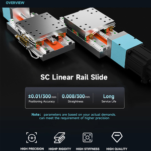 28mm Rail Width CNC Lathe Compound Cross Slide <strong>Linear</strong> Guide Rail <strong>Sliding</strong> Table <strong>Unit</strong> with Custom Service - Product Image 3