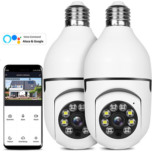 5GHZ 360 panoramik Wifi HD gece görüş ip surveil mini gözetim ev güvenlik kablosuz ampul PTZ ağ güvenlik kamerası - Product Image 1
