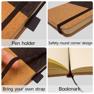 A923 Mini <strong>Notebook</strong> Promotional <strong>Notebook</strong> Diary <strong>Notebook</strong> FSC Paper Cork Cover - Product Image 5