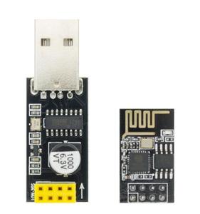 Modulo WIFI da USB a ESP8266 ESP-01 ESP-01S scheda adattatore USB sviluppo microcontrollore di comunicazione wireless WIFI - Product Image 1