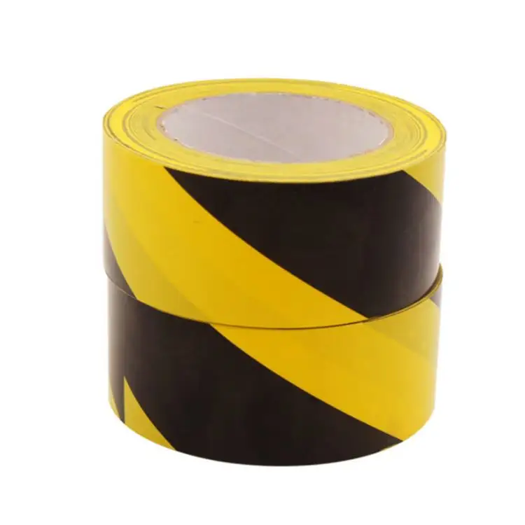 Nhà Kho Caution Tape Đánh Dấu Bền Đua Tất nhiên Matt Nối PVC Đường Cáp Cảnh Báo Băng Dòng Phản Quang Cảnh Báo An Toàn Băng