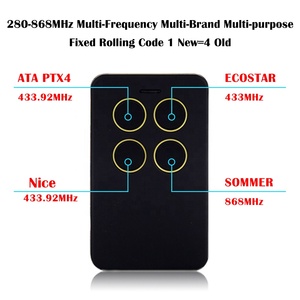 Duplicador de Control remoto inalámbrico Universal, 868mhz, 433mhz, código fijo/de aprendizaje/rodante, 280-868MHZ, Control remoto multifrecuencia