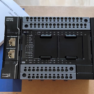 Unidad de CPU de 16 puntos, transistor PNP de 16 puntos, controlador programable de la serie NX para programación PLC, automatización mecánica - Product Image 1