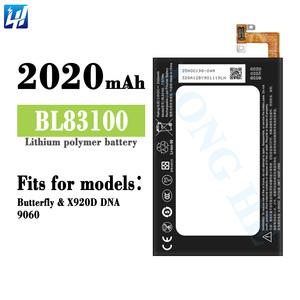 BL83100 celular pin Lithium-ion polymer cho <span class=keywords><strong>HTC</strong></span> bướm X920D <span class=keywords><strong>Droid</strong></span> <span class=keywords><strong>DNA</strong></span> 9060 3.75V 2020mAh thay thế pin - Product Image 2