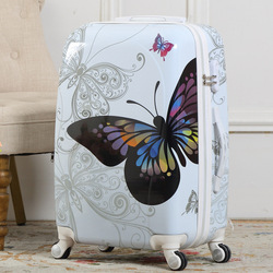 Motif papillon blanc