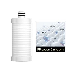 Pre-<strong>Filter</strong> Cartridge <strong>PP</strong> Cotton <strong>5</strong> Micron Replacement Spare <strong>Filter</strong> for MIN-QZ-02 for Household Use - Product Image 1