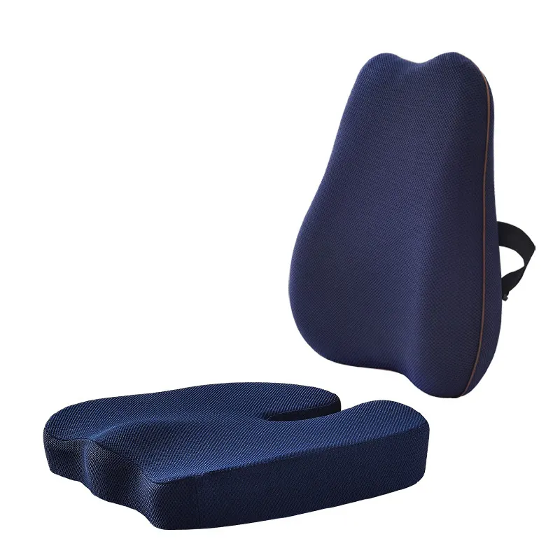 Almohadas de espuma viscoelástica con función de respaldo de gel refrigerante para silla al por mayor