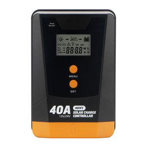 Контроллер солнечного заряда SunriseTek, 30 А, 40 А, оригинальный модуль 12 В, 24 В - Product Image 1
