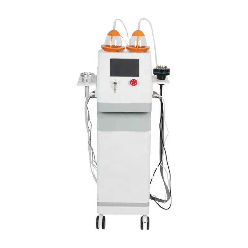 Máquina multifuncional para el cuidado de los senos, terapia de ventosas con vibración de microcorriente, drenaje linfático