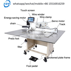 Electronic Programmable Cnc <strong>Pattern</strong> Perforation Sewing Machine Garment <strong>Pattern</strong> Making Machine <strong>Pattern</strong> Sewing Machine - Product Image 2