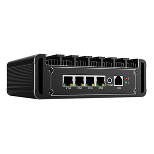Industrial <strong>Computer</strong> Mini PC 4*I226-V 2.5G LAN Firewal Router J100 J4125 J5040 N100 N5100 N5105 N6000 Fanless PfSense - Product Image 5