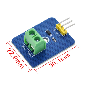 Analogico Piezo-ceramica sensore di vibrazione piezoelettronico blocchi di costruzione DC 3.3V-5V modulo a Chip singolo - Product Image 3