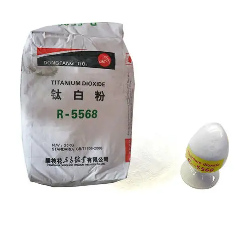 Dongfang r5568 Titanium Dioxide TiO2 sắc tố trắng cho PVC rutile Titanium Dioxide