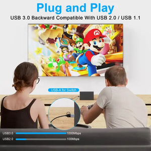 2 in 1 Gigabit Ethernet USB A ve USB C RJ45 1000Mbps LAN ağ MacBook adaptörü Pro/hava, iPad Pro ve daha fazlası - Product Image 6