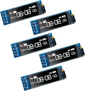 0,91 Zoll I2C OLED-Anzeige modul DC 3,3 V ~ 5V IIC-Bildschirm Himbeer-PI-kompatible E-Paper-Module im Verkauf - Product Image 1