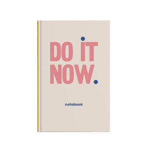LABON-Cuaderno con impresión personalizada, cuaderno con diseño de nombre personalizado, Do It Now Design Notebook - Product Image 1