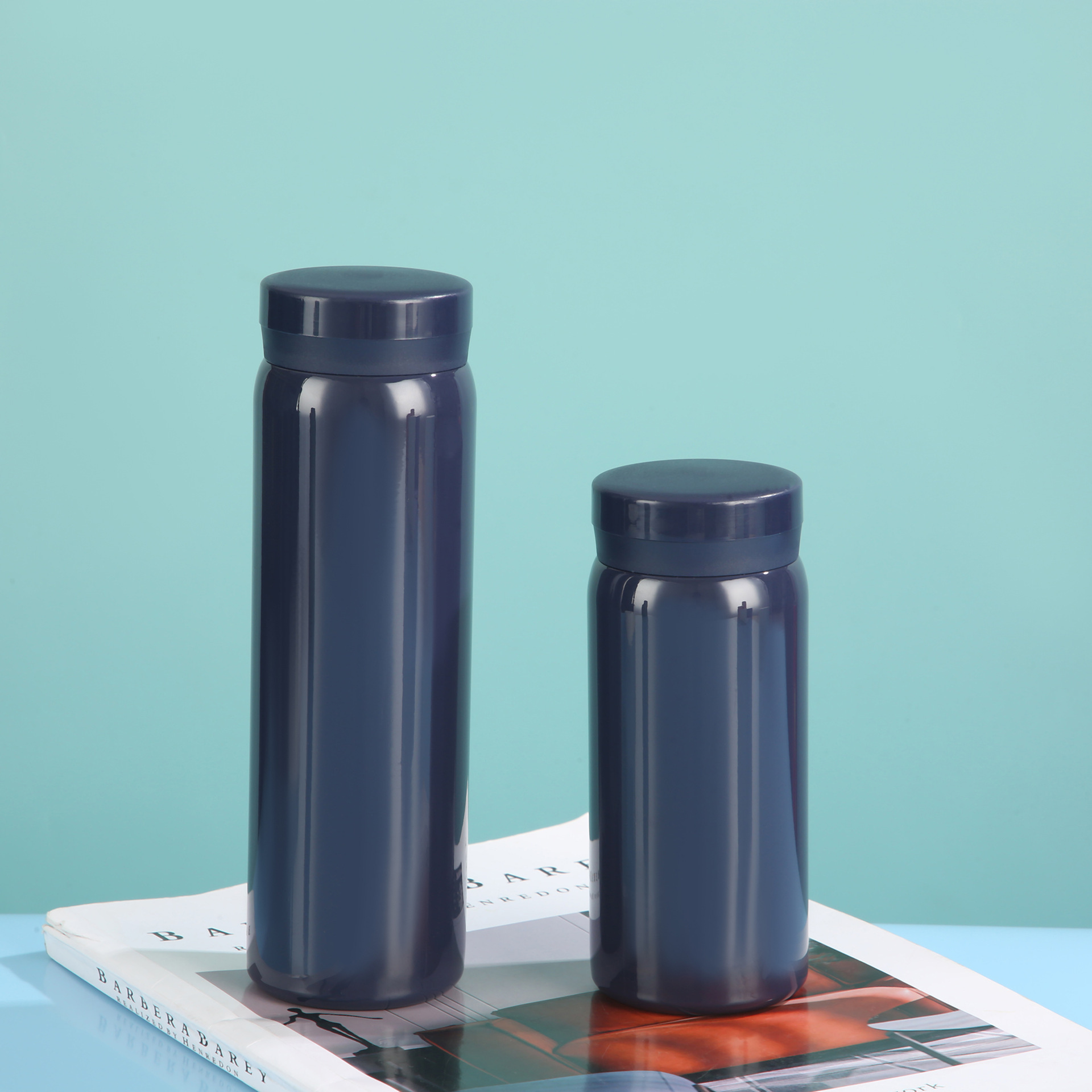 Navy blue-pocket cup