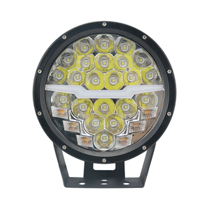 ไฟหน้า Led 220W 8.6นิ้ว,ไฟ Led RGB แบบไหล DRL โคมไฟรถยนต์ไฟ Led แบบกำหนดเองไฟขับรถสำหรับ Jeep Wrangler - Product Image 4