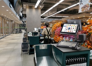 Optional 14.1&quot; or 12.5&quot; HD <strong>Android</strong> <strong>Software</strong> Terminal All in One Pos Machine Set for Supermarket