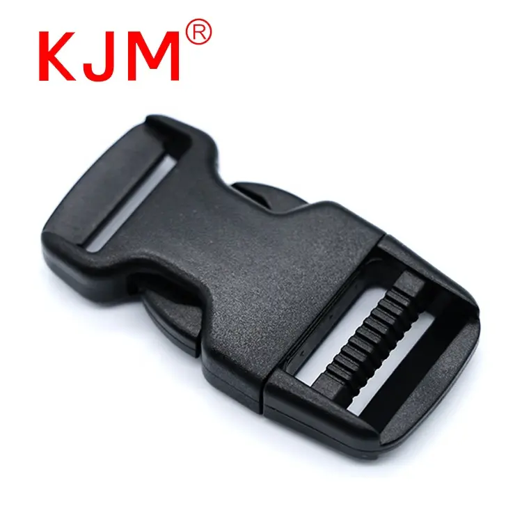 KJM pom pesante regolabile 25mm cinturino in plastica borsa con fibbia a rilascio laterale per zaino