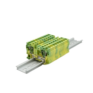 PP Knife Disconnect <strong>Terminal</strong> <strong>Block</strong> with Test <strong>Socket</strong> Screw <strong>Plug</strong>-In Model PT 2.5 for 1-10 Contacts 11-20 AWG Conductors - Product Image 5