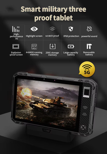 FAP30 Scanner d'empreintes digitales Tablette <span class=keywords><strong>Android</strong></span> Terminal de reconnaissance biométrique IRIS pour l'authentification nationale d'identité avec lecteur de carte d'identité - Product Image 2