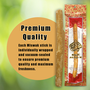 4/6 Gói Sewak <span class=keywords><strong>Al</strong></span> Najam Tự Nhiên Miswak Gậy Hương Vị Ban Đầu Truyền Thống Hồi Giáo Bàn Chải Đánh Răng Cho Răng Khỏe Mạnh Và Nướu - Product Image 5