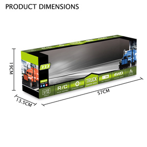 1:12รีโมทคอนโทรลรถบรรทุกน้ำมัน4CH 2.4กรัม RC รุ่นของเล่น - Product Image 5